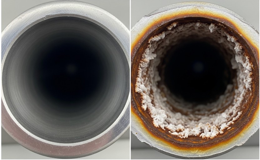 comparativo escapamento sem aditivo radiador